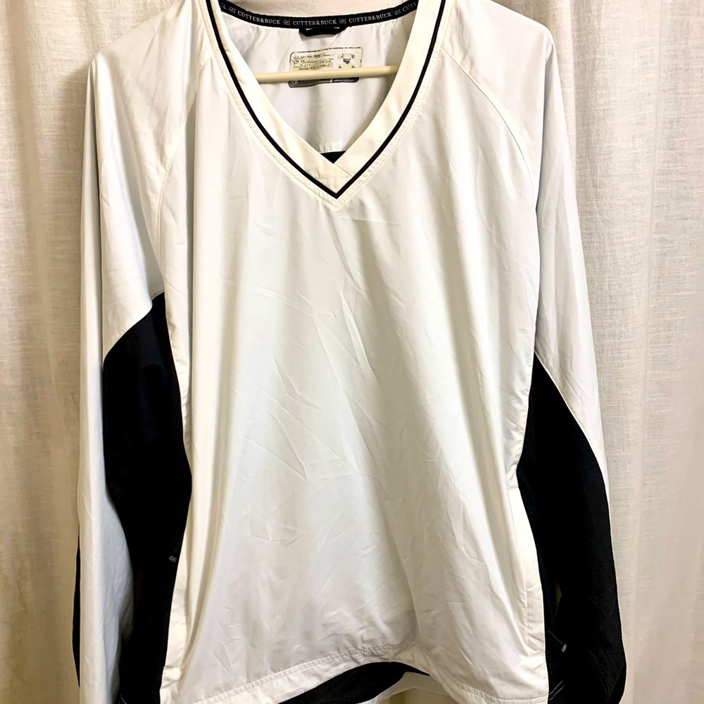 Cutter and Buck Women’s golf pull over size L  $15